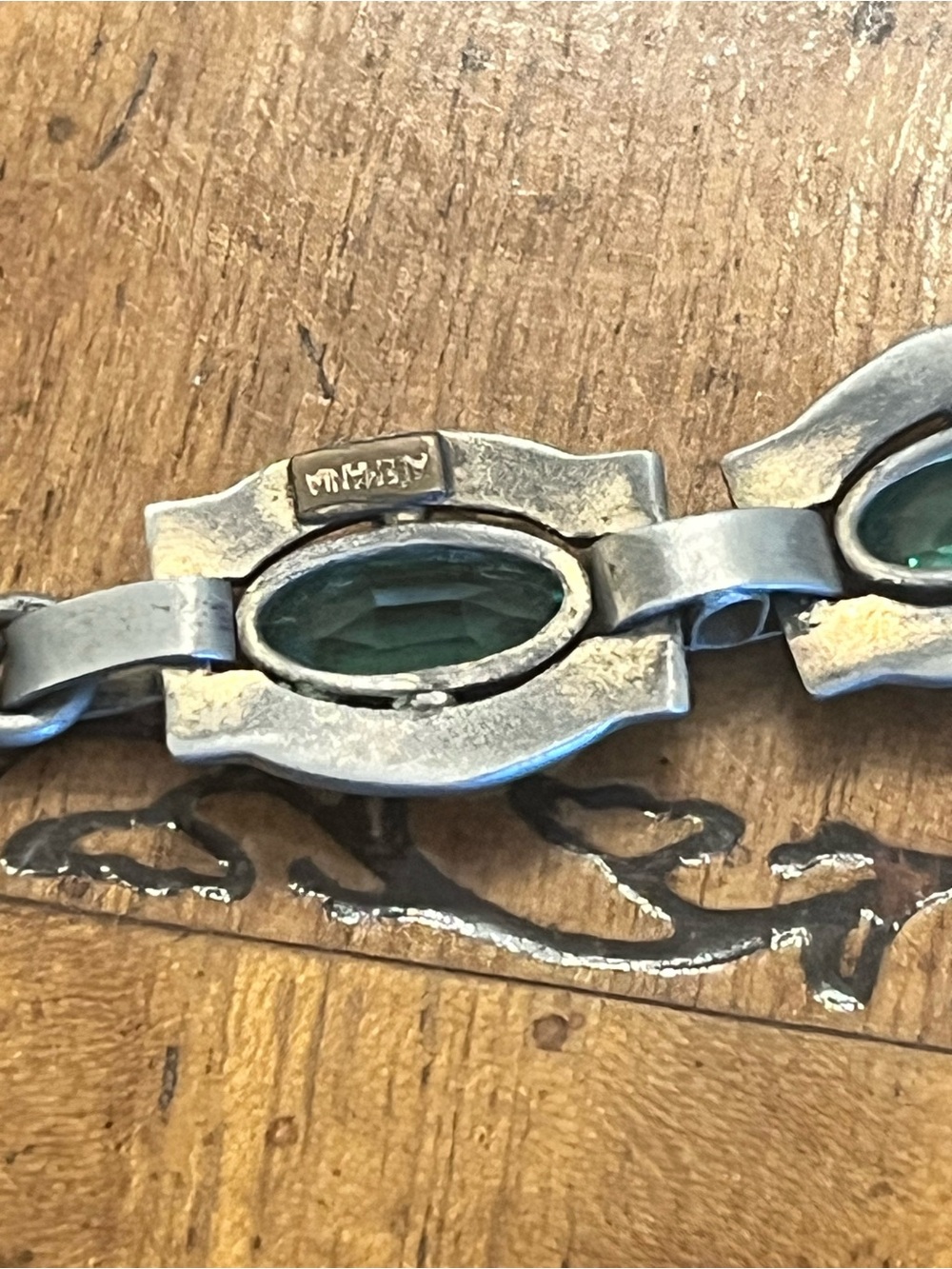 vintage "Miracle" hallmark Celtic link bracelet - Picture 5 of 5